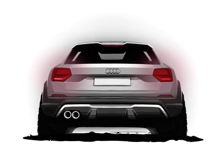 Эскиз Audi Q2 TDI Quattro Design 2016 года  (WW) (фото 56 из 63)